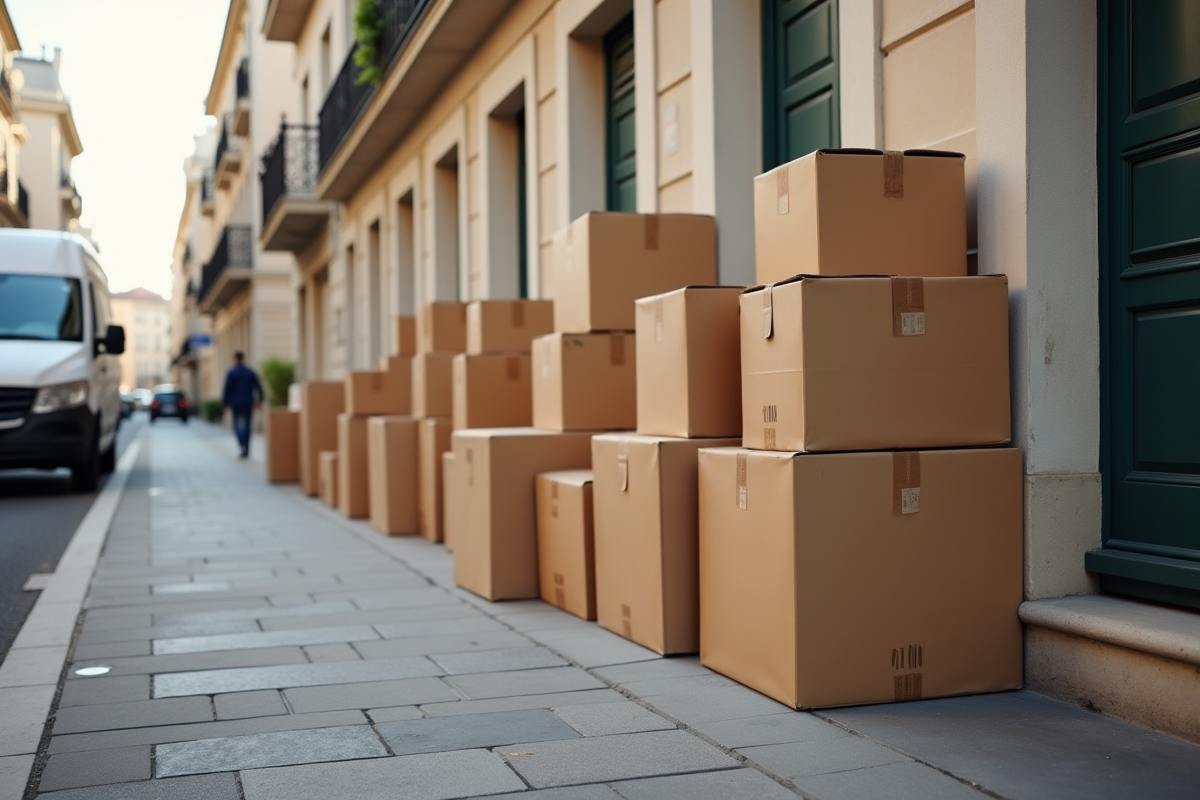 cartons déménagement