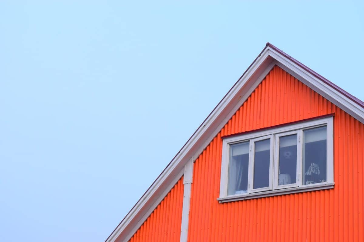 haut d'une maison
